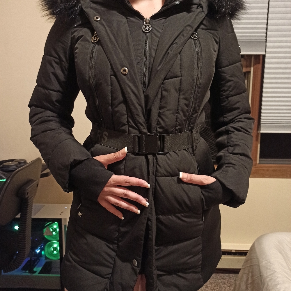 Winter Michael Kors Puffer Trench Coach
